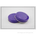 purple aluminium bottle cap with PE foam liner , D52H12.5mm